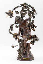 FRENCH BELLE EPOQUE "EROS" FOU