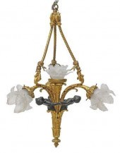 FRENCH BELLE EPOQUE GILT BRONZ