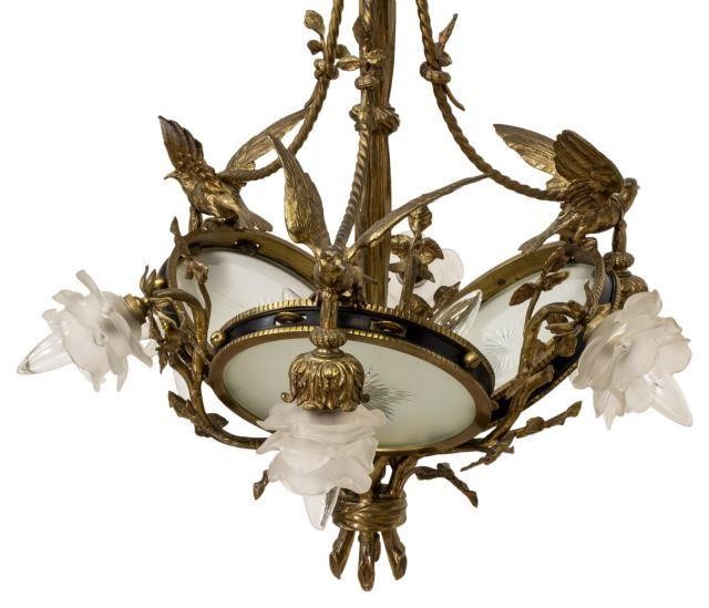 FRENCH BELLE EPOQUE GILT BRONZE