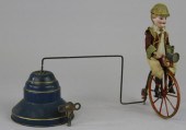 FRENCH BICYCLE TOY Very early