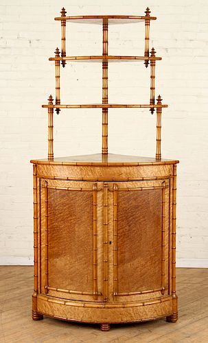 FRENCH BIRDSYE MAPLE FAUX BAMBOO