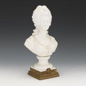 FRENCH BISQUE BUST OF MARIE AN