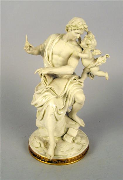 French bisque classical figure