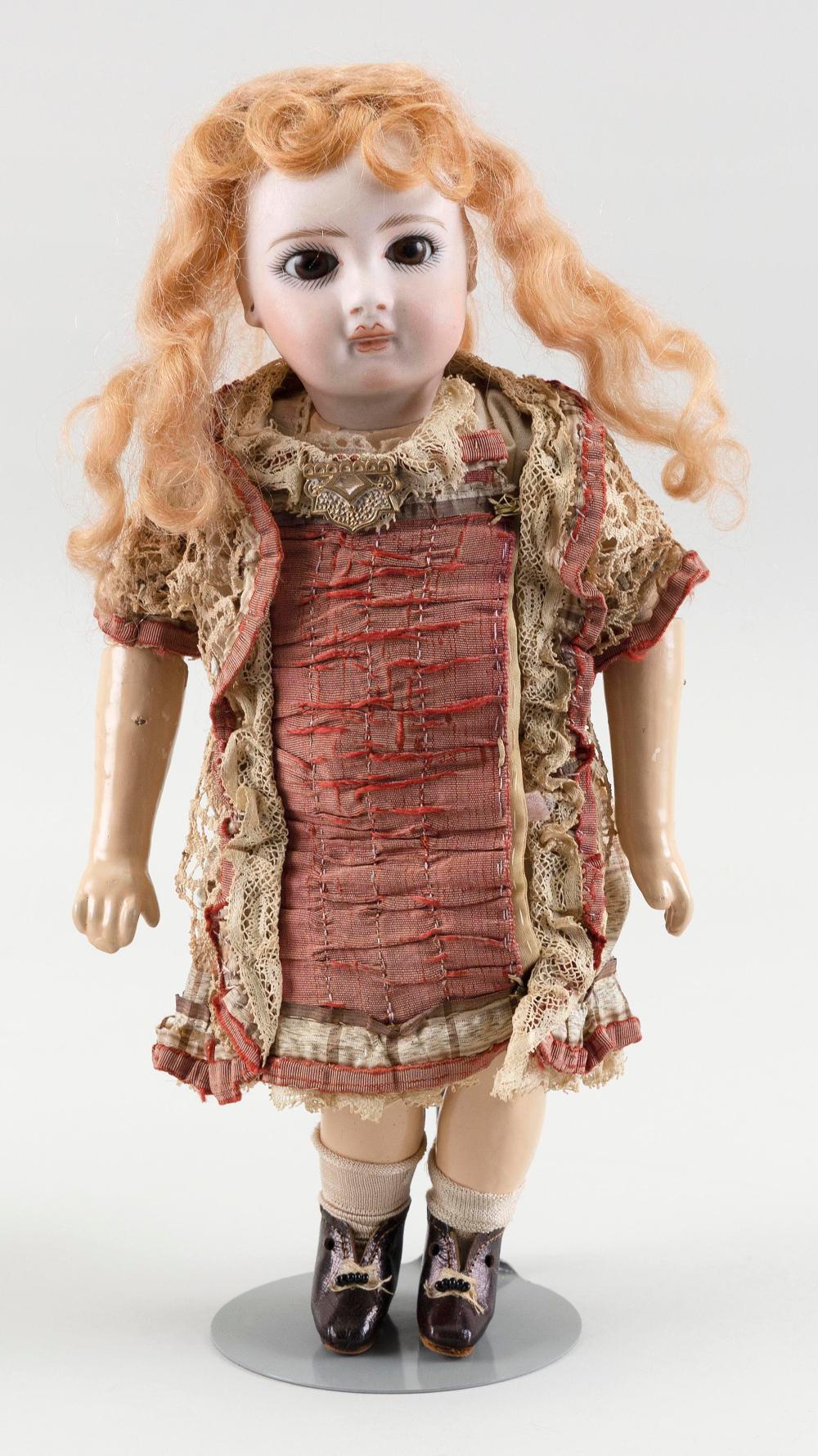 FRENCH BISQUE-HEAD DOLL CIRCA