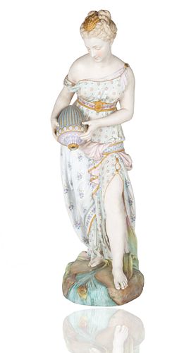 FRENCH BISQUE PORCELAIN