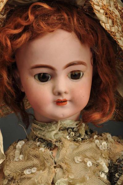 French Bisque Walking Doll. 