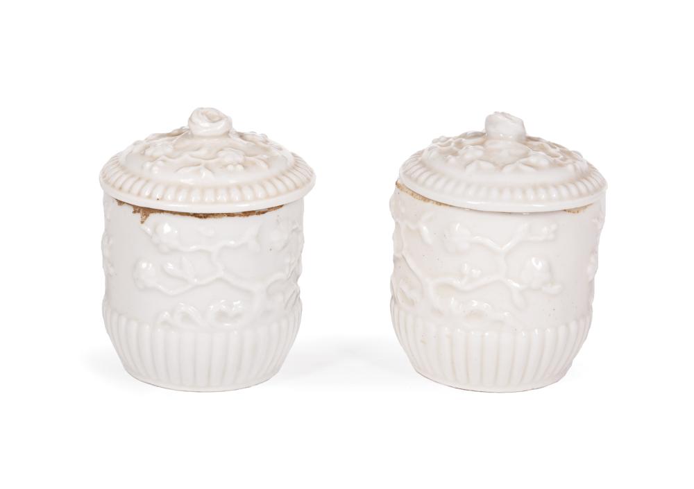 FRENCH BLANC DE CHINE PORCELAIN