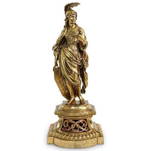 FRENCH BOUHON FRERES MINERVA BRONZE