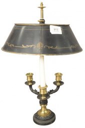 FRENCH BOUILLOTTE TABLE LAMP,