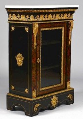 FRENCH BOULLE AND ORMOLU CABIN