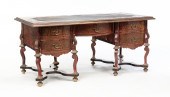 FRENCH BOULLE DESK. Eighteenth