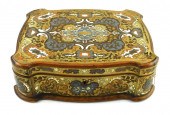 FRENCH BOULLE INLAID JEWEL BOX