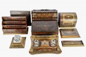 FRENCH BOULLE STYLE INLAID DES