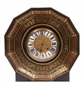 FRENCH BOULLEWORK MANTEL CLOCK