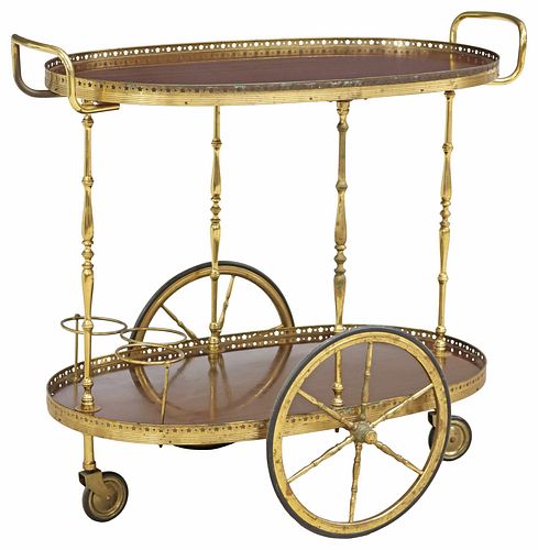 FRENCH BRASS &AMP; MAHOGANY SERVICE