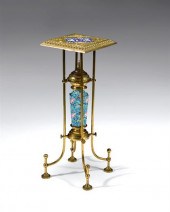 French brass and Longwy style