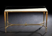 French Brass and Mirrored Glas