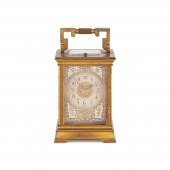 FRENCH BRASS AND SILVERED REPE