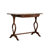 FRENCH BRASS BOUND MAHOGANY WR