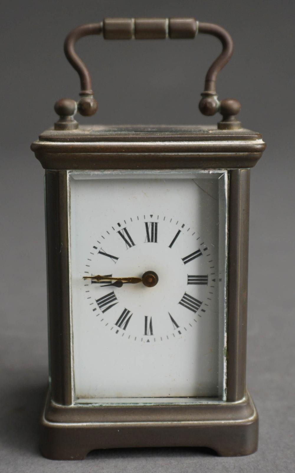 FRENCH BRASS MINIATURE CARRIAGE