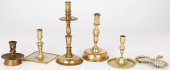 FRENCH BRASS PILLAR STICK, SNU