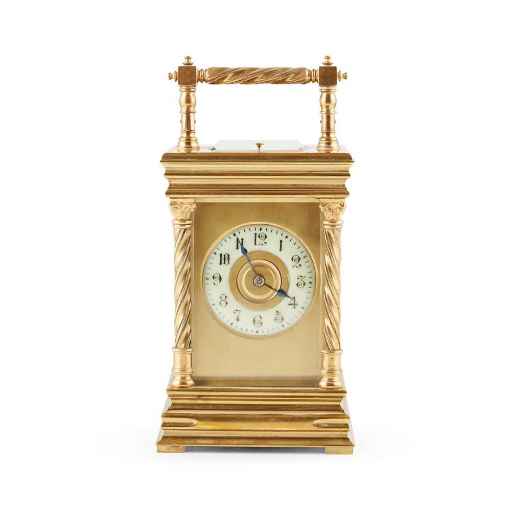 FRENCH BRASS REPEATER CARRIAGE