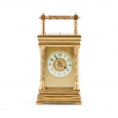 FRENCH BRASS REPEATER CARRIAGE