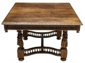 FRENCH BRETON FIGURAL OAK EXTE