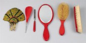 FRENCH BRIGHT RED FRENCH FIVE-