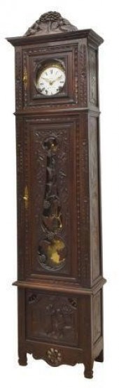 FRENCH BRITTANY CARVED OAK TAL