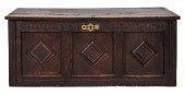 FRENCH BRITTANY CARVED OAK TRU