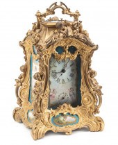 FRENCH BRONZE AND PORCELAIN CA