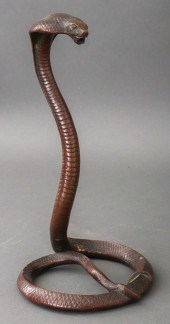FRENCH BRONZE ANIMALIER SERPEN