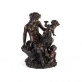 FRENCH BRONZE BACCHIC FIGURE G