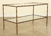 FRENCH BRONZE BAMBOO 2 TIER CO