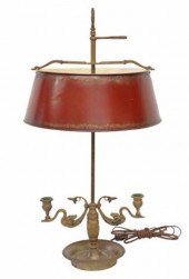 FRENCH BRONZE BOUILLOTTE ELECT