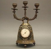 FRENCH BRONZE CANDELABRUM/BARO