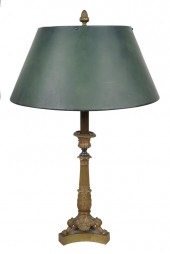 FRENCH BRONZE CANDLESTICK TABL
