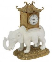 FRENCH BRONZE DORE & PORCELAIN