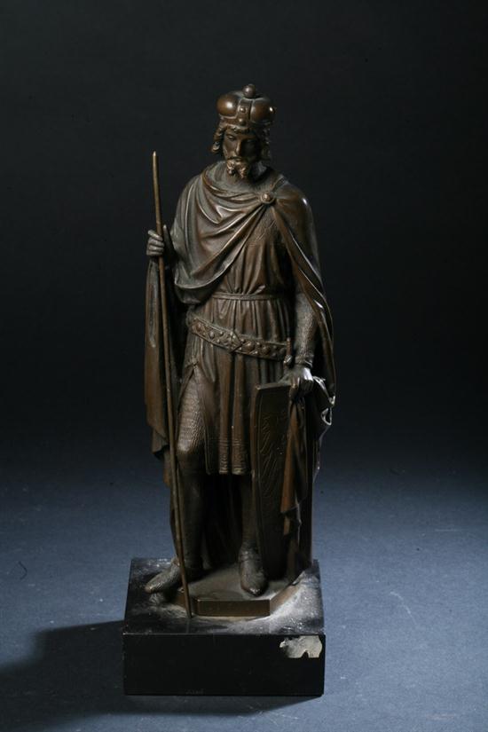 FRENCH BRONZE FIGURE OF A