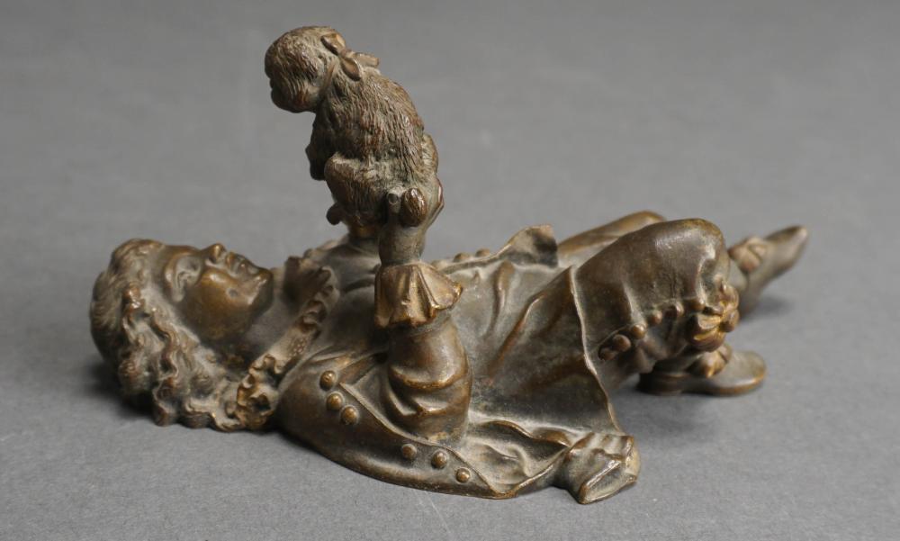 FRENCH BRONZE FIGURE OF A BOY
