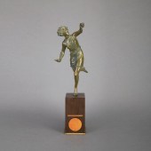 French Bronze Figure of Atlant