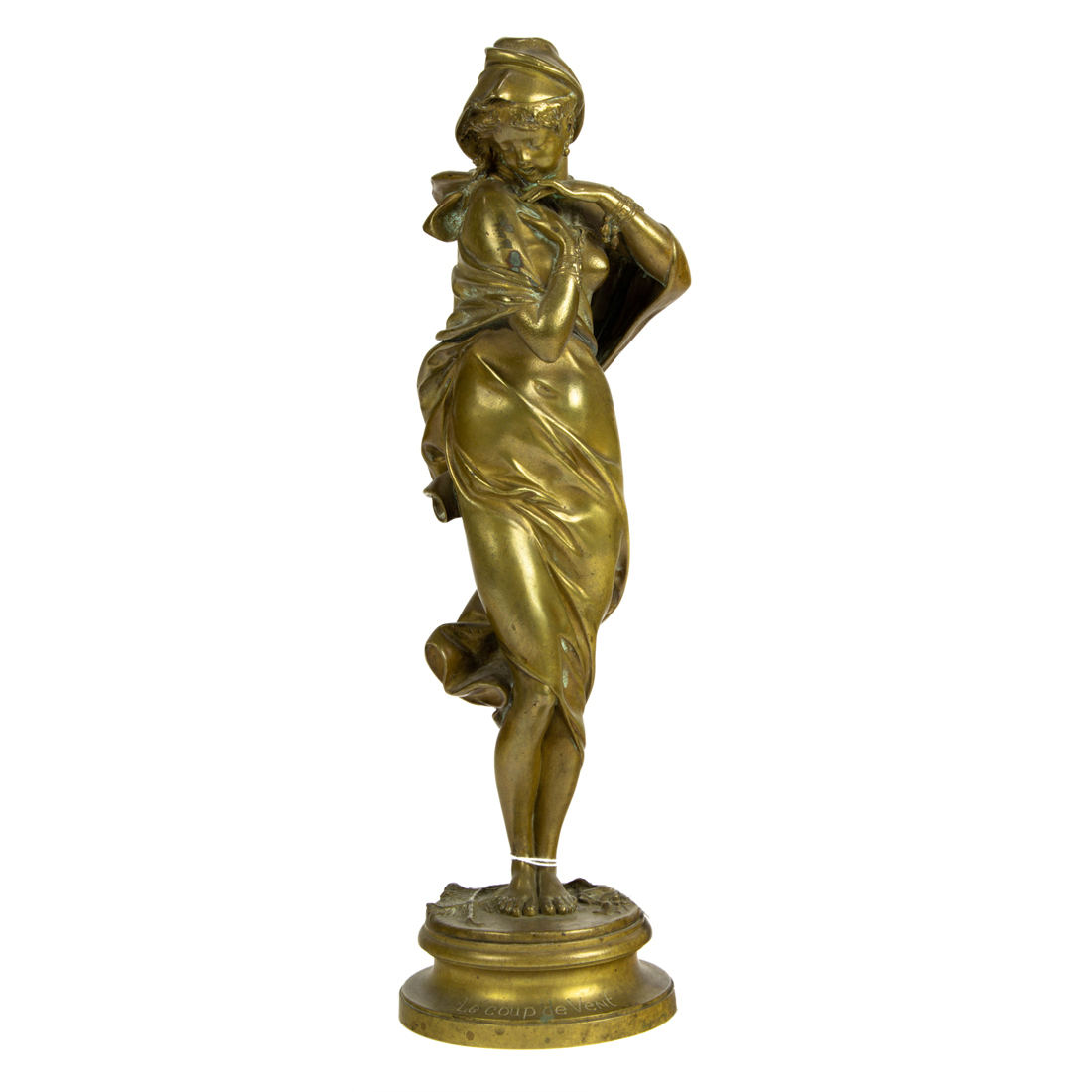 FRENCH BRONZE FIGURE OF LE COUP