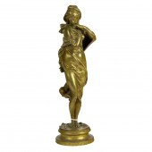 FRENCH BRONZE FIGURE OF LE COU