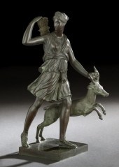 French Bronze Figure of the "D