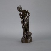French Bronze Figure of Venus