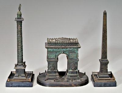 French bronze grand tour souvenirs: