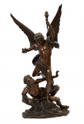 FRENCH BRONZE GROUP: LA GLOIRE