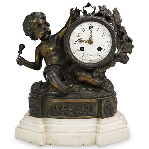 FRENCH BRONZE MANTEL