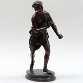 FRENCH BRONZE MODEL OF ATALANT